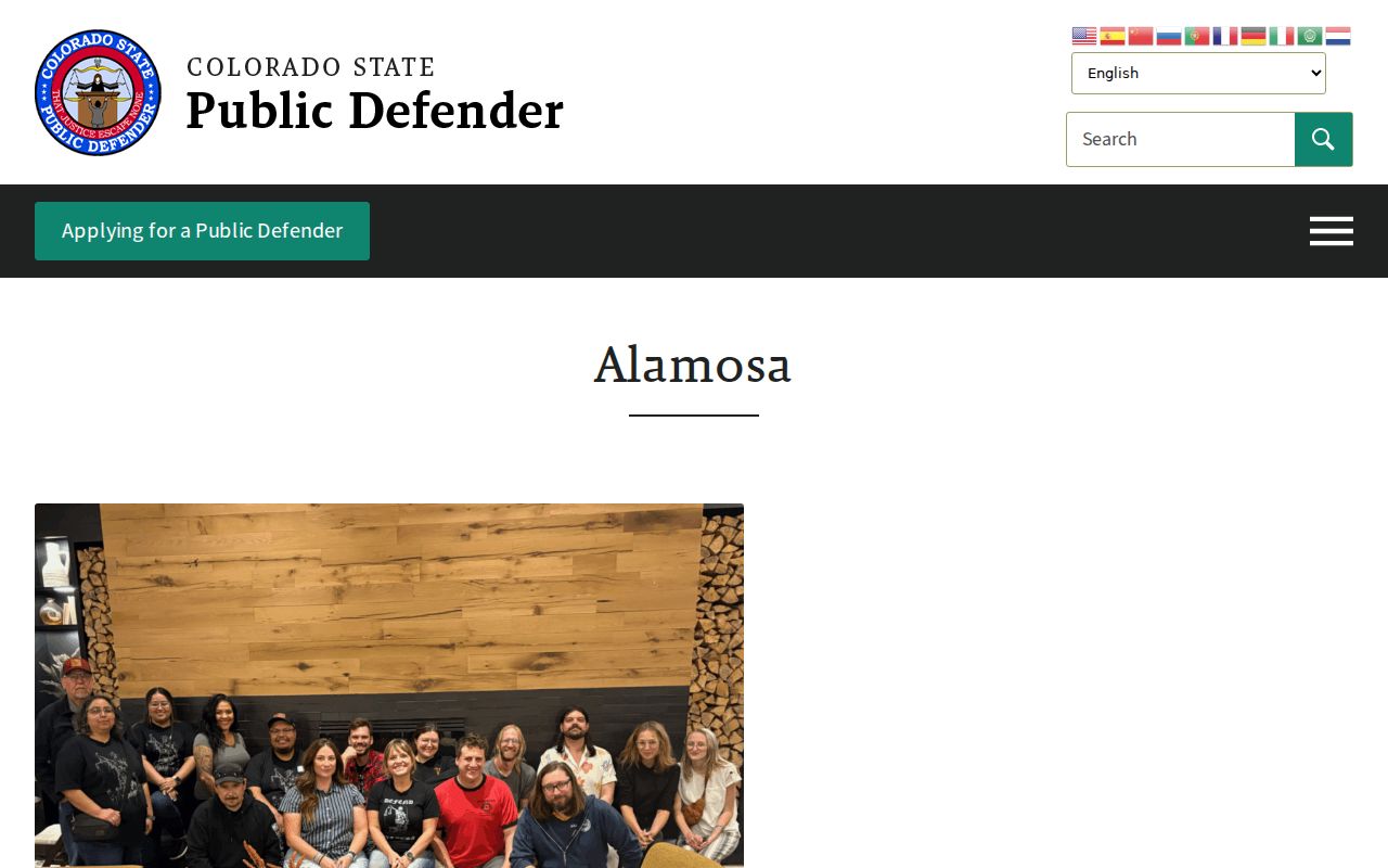 Alamosa Public Defender office serving Mineral County
